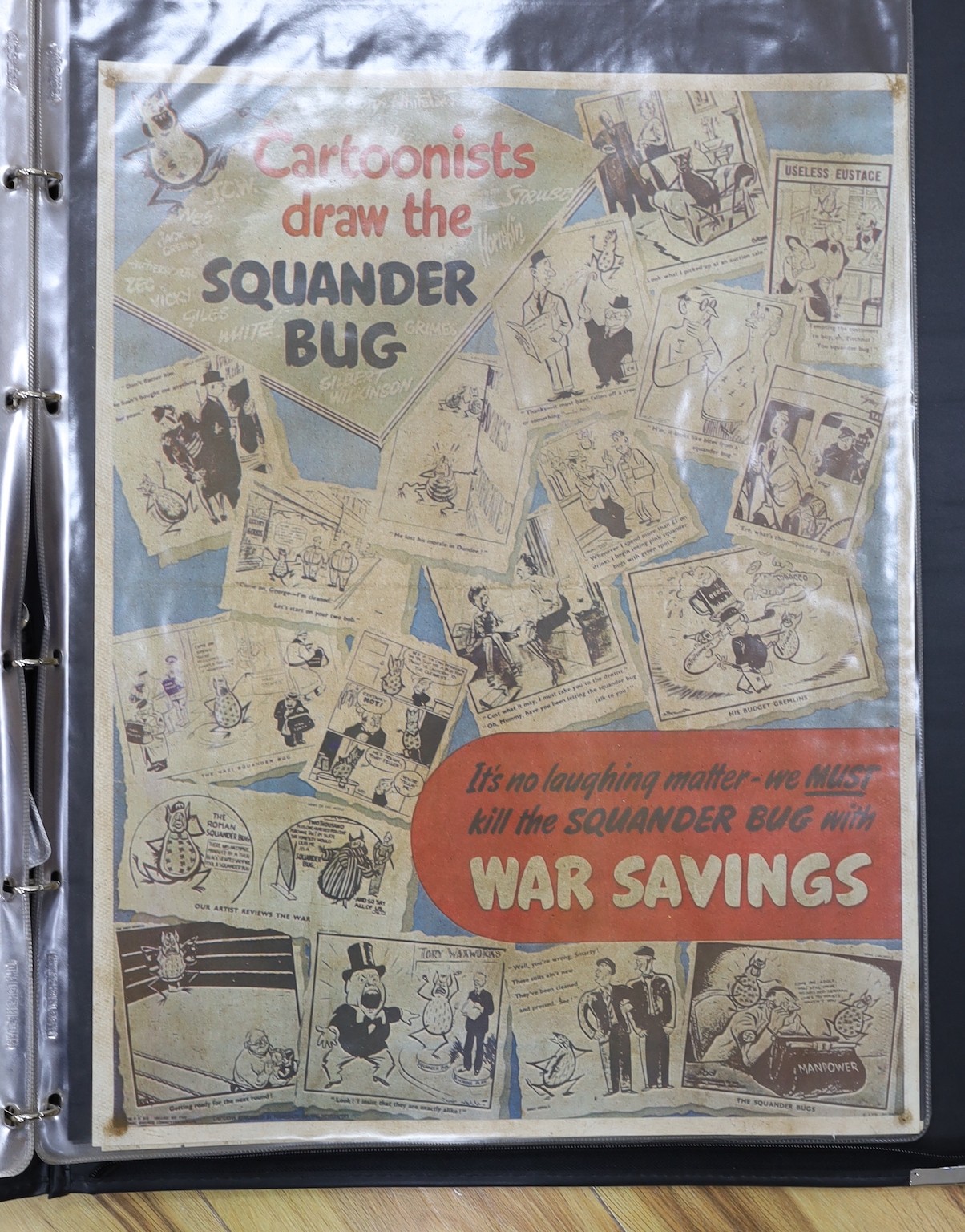 A collection of WW2 Allied Forces related propaganda and other reprint posters